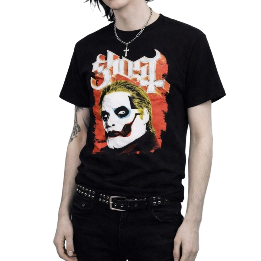 Ghost Papa Emeritus IV Portrait T-Shirt